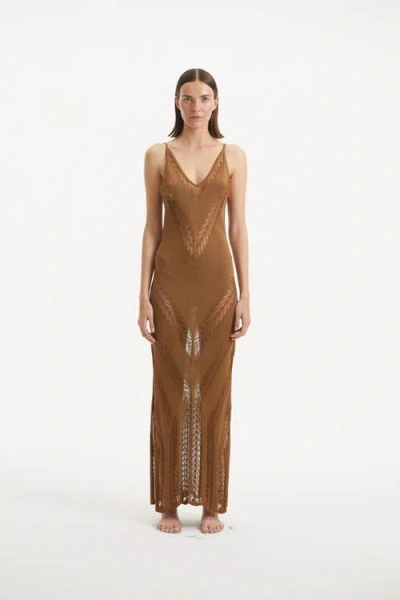 Moeva Mimi Cover Up Dress Resortwear In Brown