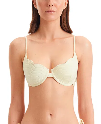 Moeva Salila Bikini Top In Yellow