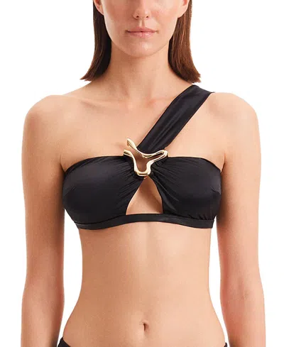 Moeva Sereia Bikini Top In Black