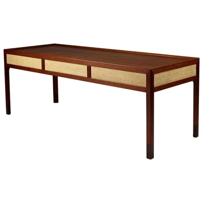 Pre-owned Mogens Lassen Rosewood Occasional Table Designed By  For T. Madsen, Denmark, 1953 In Brown