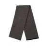 Mohair&angora Mohair Men Shawl Lycia Black