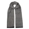 Mohair&angora Phrygia Scarf Men's Black In Black