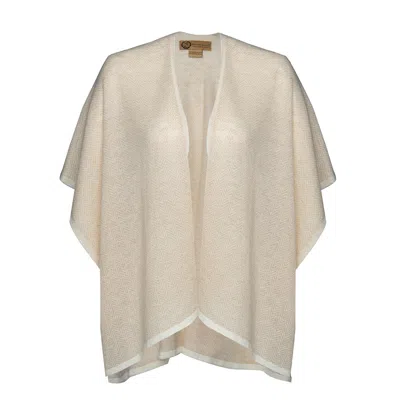 Mohair&angora Women's Neutrals Lydia Stole Light