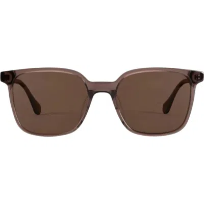Mohala Eyewear Kalani 50mm Low Bridge Narrow Width Polarized Square Sunglasses