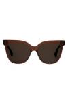 Mohala Eyewear Mahina 56mm Low Bridge Wide Width Polarized Cat Eye Sunglasses