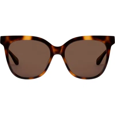 Mohala Eyewear Mahina 56mm Medium Bridge Wide Width Polarized Cat Eye Sunglasses