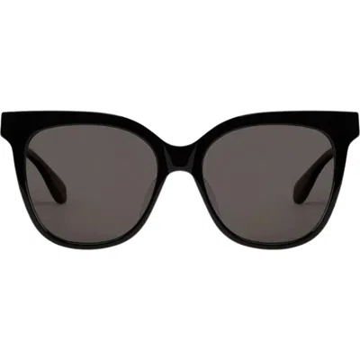 Mohala Eyewear Mahina 56mm Medium Bridge Wide Width Polarized Cat Eye Sunglasses In Multi