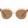 Mohala Eyewear Pikake 55mm Low Bridge Medium Width Polarized Cat Eye Sunglasses