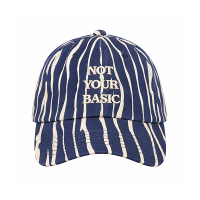 Mohala Grey Men's Not Your Basic Cap - Blue