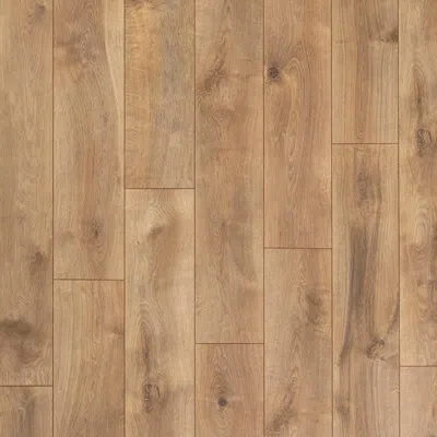 Mohawk Basics 8"x 47" X 8mm Laminate Flooring In Ginger Oak