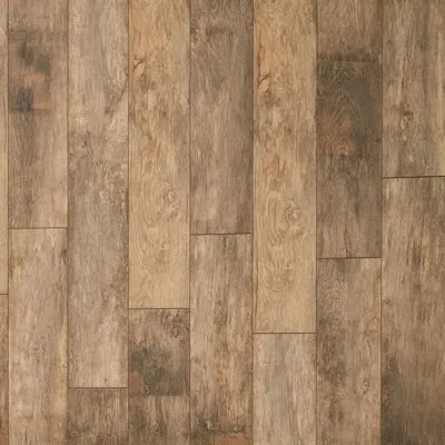 Mohawk Basics 8"x 47" X 8mm Laminate Flooring In Worn Dark Oak