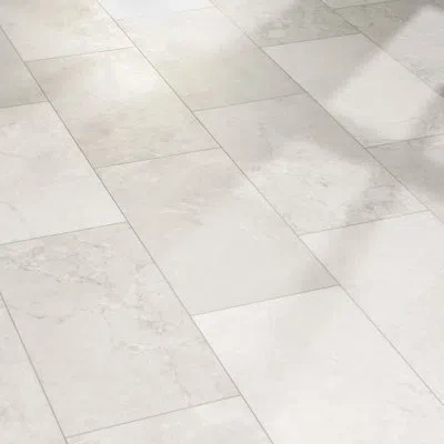 Mohawk Elite 12" X 24" X 6mm Luxury Vinyl Plank Flooring In Ice Cap Marble;marbre Calotte Glaciaire