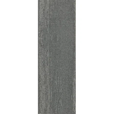 Mohawk Elite Brunswick 12" X 36" Nylon Fiber Carpet Tiles (54 Sqft Per Carton-12 Tiles) In Grey