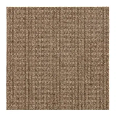 Mohawk Home 18'' X 18''  Indoor/outdoor Level Loop Peel & Stick Polyester Carpet Tile (pack Of 10) (22.5 Sqft/bo In Taupe
