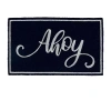 Mohawk Home Ahoy Welcome Indoor Outdoor Rectangular Doormat In Blue