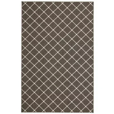 Mohawk Home Alistair Geometric Printed Indoor Rectangular Area Rug In Sand