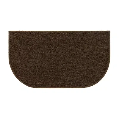 Mohawk Home Barnwood 18"x30" Slice Kitchen Mat In Brown