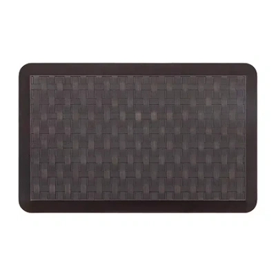 Mohawk Home Chef Anti-fatigue 20"x32" Rectangular Kitchen Mat In Brown