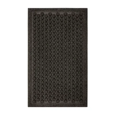 Mohawk Home Dot Impressions Utility Polyester Doormat In Blue