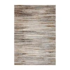 Mohawk Home Furie Stripe Machine Woven Indoor Rectangular Accent Rug In Brown