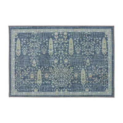 Mohawk Home Ikarus Edmund Indoor Rectangular Accent Rug In Blue