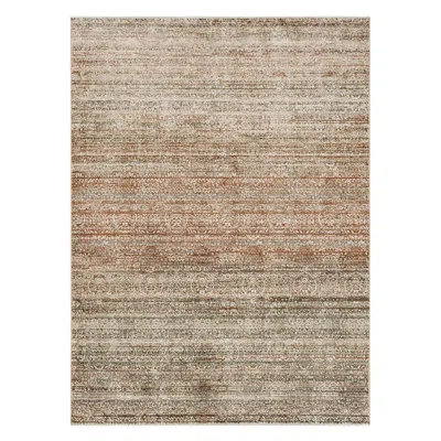 Mohawk Home Nora Plush Pile Machine Woven Stain/fade Resistant Fringed Abstract Indoor Area Rug , Ombre, 8' 11"  In Brown