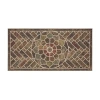 Mohawk Home Ornamental Brick Polyester 24"x48" Doormat In Brown