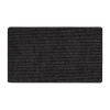 Mohawk Home Ribbed Utility Indoor Outdoor Rectangular Doormat In Black
