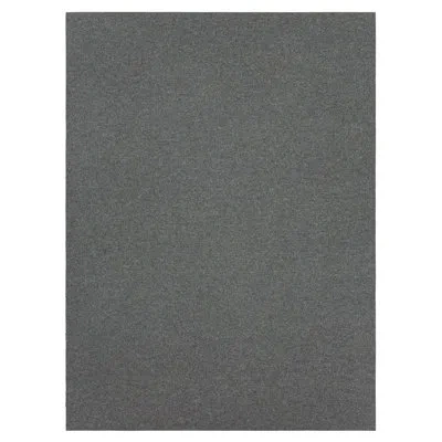Mohawk Home Spectrum Crosshatch Needle Punch Solid Gunmetal Gray Color Rug In Gunmetal Grey;gunmetal Gray