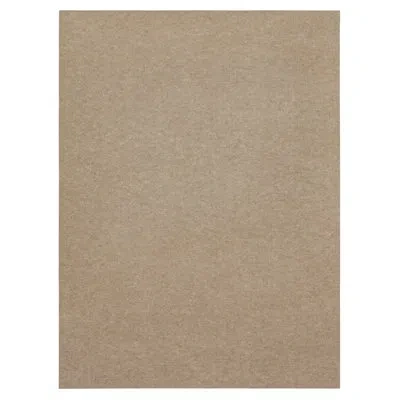 Mohawk Home Spectrum Crosshatch Needle Punch Solid Tan Color Rug
