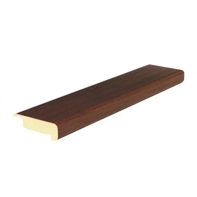 Mohawk Manufactured Wood 0.75" Thick 2.36" Wide 78.75" Length Stair Nose In Dark Brown