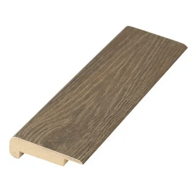 Mohawk Manufactured Wood 0.75" Thick 2.36" Wide 78.75" Length Stair Nose In Earthen Chestnut
