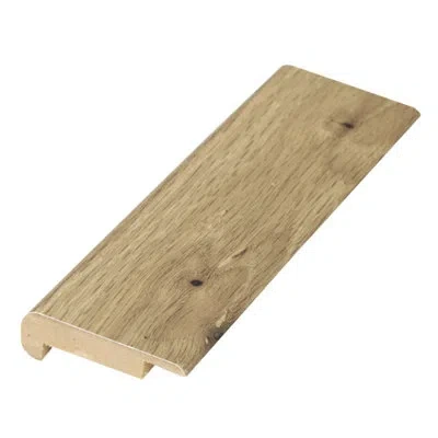 Mohawk Manufactured Wood 0.75" Thick 2.36" Wide 78.75" Length Stair Nose In Light Gray
