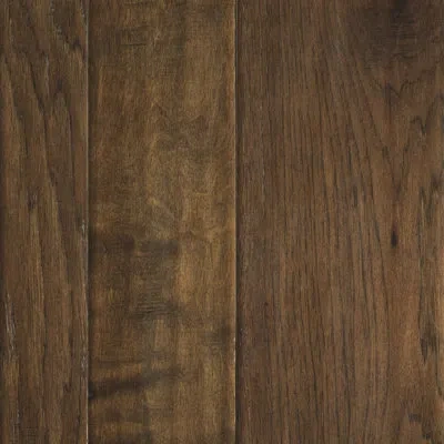 Mohawk Wesley Heights Hickory 3/8" Thick X Random Width X Varying Length Engineered Hardwood Flooring In Sepia