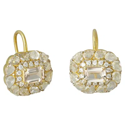 Pre-owned Moi Ariana Ear Studs In Multi