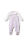 Moi Noi Growing Butterfly One-piece Set In Purple