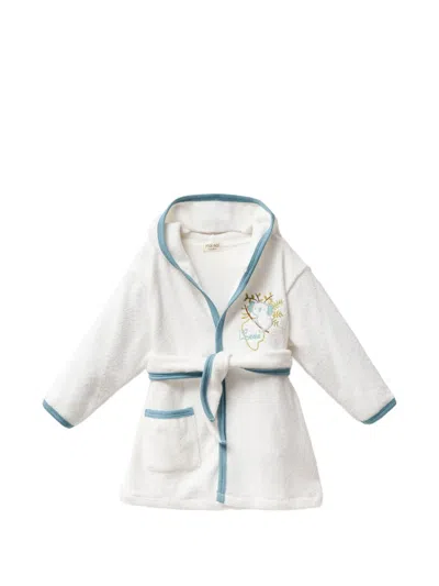 Moi Noi Babies' Koala Zoo Robe In White