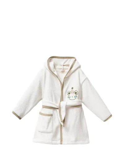 Moi Noi Babies' Mouse Party Robe In White