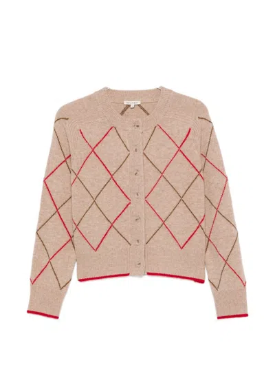 Moismont Auguste Wool Cardigan In Neutral