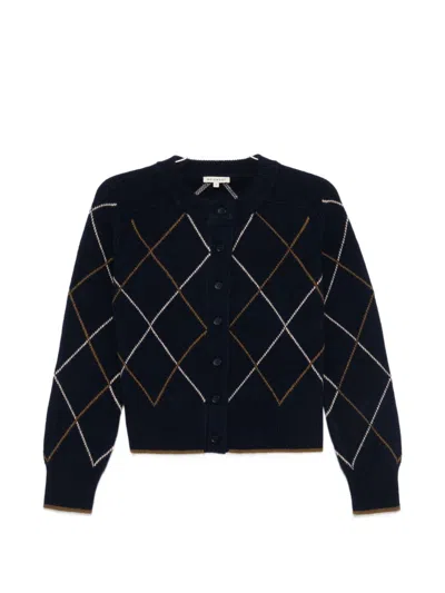 Moismont Auguste Wool Cardigan In Blue