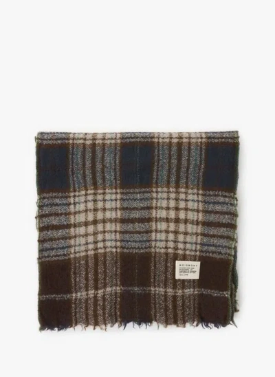 Moismont Echarpe À Carreaux En Laine In Multi