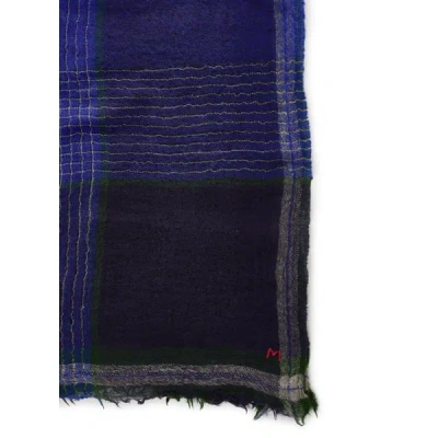 Moismont Foulard À Carreaux En Laine In Multi