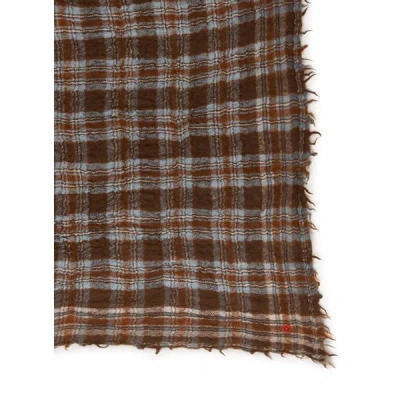 Moismont Foulard À Carreaux En Laine In Multi