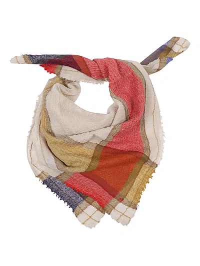 Moismont Wool Scarf In Multicolour