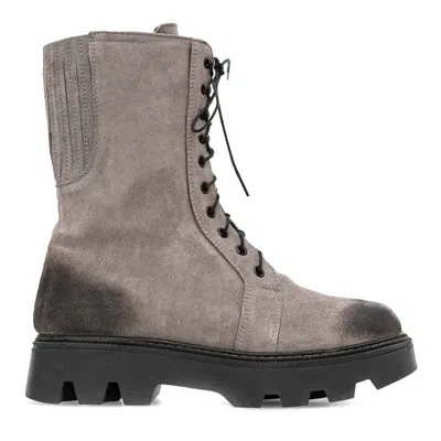 Moja Women's Colorado Grey Leather Boots