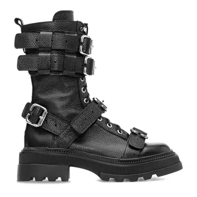 Moja Women's Eros Black Leather Boots