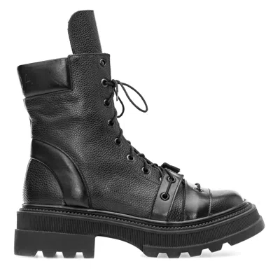 Moja Women's Sugar Black Leather Boots