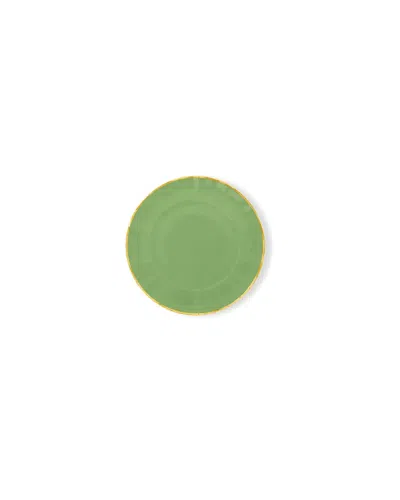 Mojjere Fine Porcelain Dessert Plate - Mint Green Color Design