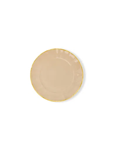 Mojjere Pink Fine Porcelain Dinner Plate - Mocha Color Design