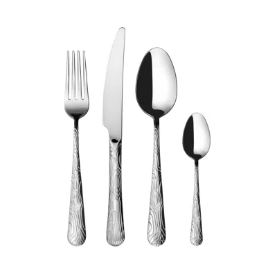 Mojjere Stainless Steel 18/10 Cutlery - 24 Set - Silver Design